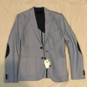 H&M light blue blazer (34R)